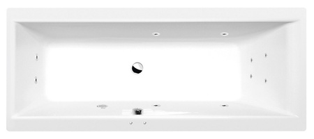 CLEO wanna z hydromasażem, 170x70x48cm, Active Hydro, chrom