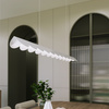 Lampa wisząca BISCUIT biała LED 3000K
