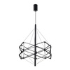 Lampa wisząca SPACE LED czarna 60 cm