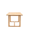 Craft Dining Table Natural 1800x950x750mm