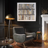 The Library Framed Art 900x30x900mm
