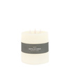 LED 3 Wick Candle Ivory 150x150x150mm