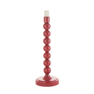 Higgledy Table Lamp Base Gloss Pink Clay Paint