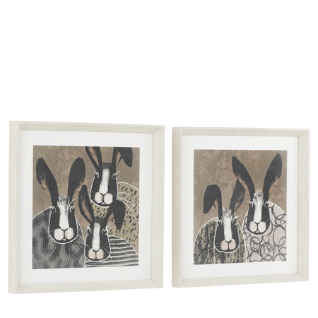 Animal Antics II Framed Art Set of 2
