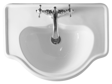 RETRO umywalka wpuszczana w blat 62x45,5cm, biały