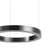 Lampa wisząca CIRCLE 60 cm - LED, ring tytan szczotkowany
