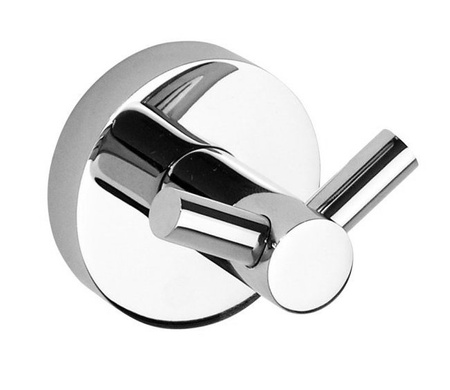 X-ROUND E haczyk podwójny, chrom