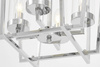 NOWOCZESNA LAMPA WISZĄCA CHROMOWANA ARES W4