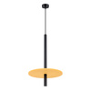 Lampa wisząca FELTRO 1 czarna/żółta