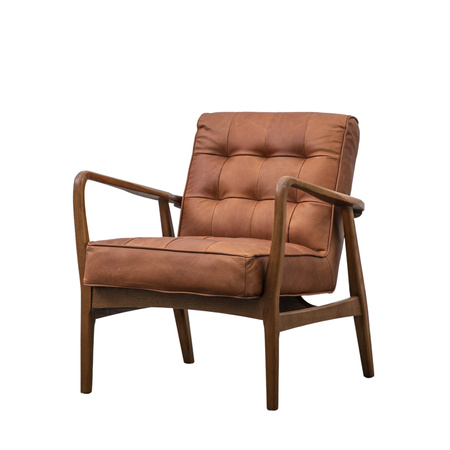 Fotel Humber Vintage Brown Leather