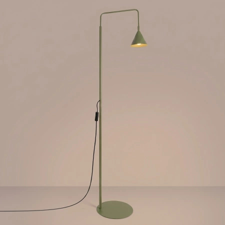 Lampa podłogowa NOX zielona oliwka