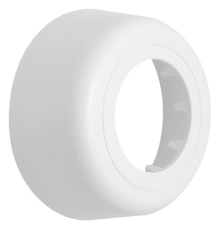 Rozeta 85/40mm, wys. 33mm, ABS/biały