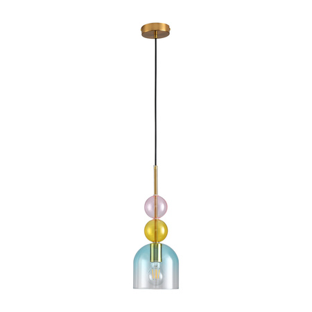 Lampa wisząca PASTELLO BLUE kolorowa 15 cm