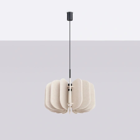 Lampa wisząca MULA 45 beżowa
