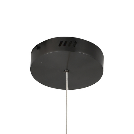 Lampa wisząca CIRCLE 2 60+80 cm - LED, ringi tytan szczotkowany na 1 podsufitce