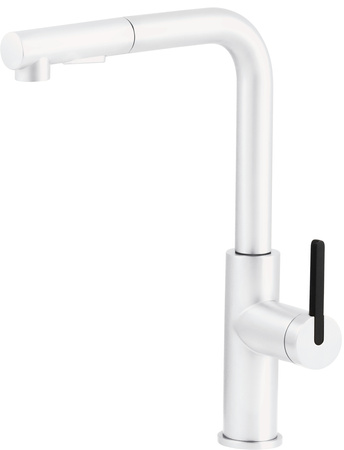 Bateria kuchenna z wyciąganą wylewką