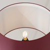 Lampa podłogowa NEVIA burgund