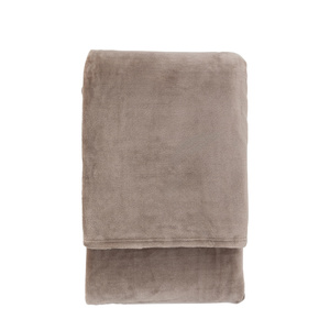 Simply Green Recycled Throw Taupe 2000x2200mm