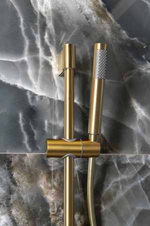 Słuchawka prysznicowa, 185mm, złoto mat