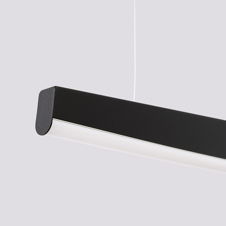 Lampa wisząca JORUN 150 czarna LED 3000K