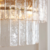 Karine 5 Tiered Pendant Light Brushed Aged Brass