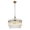 Marietta 5 Pendant Light Antique Brass