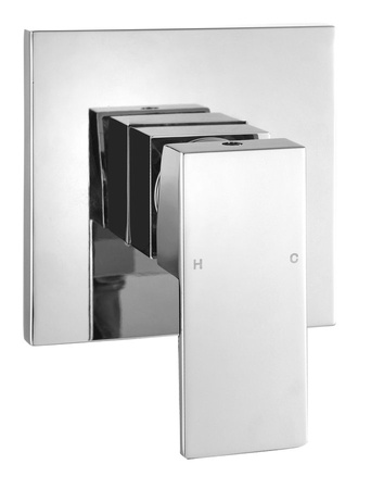 SPECTRE bateria bidetowa podtynkowa, 1 wyjście, chrom