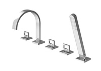 NEXEN-S Chrom 5-otworowa bateria wannowa