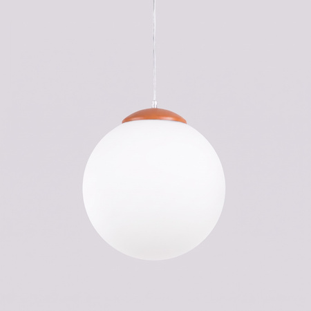 Lampa wisząca UGO 30 ochra czerwona