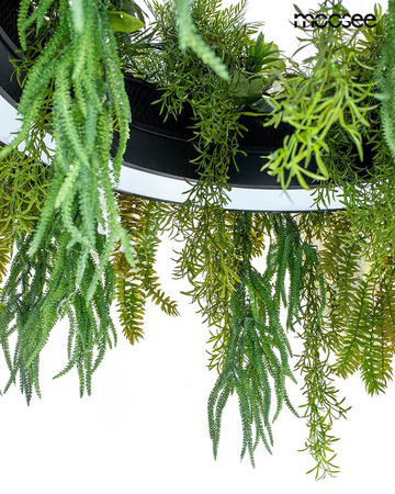 MOOSEE lampa wisząca GARDENS 160 czarna