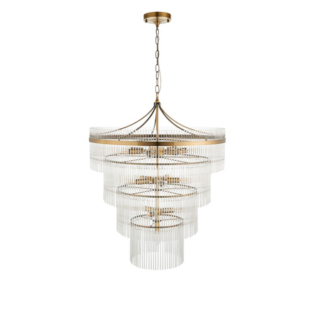 Marietta 16 Pendant Light Antique Brass
