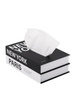 Pojemnik na chusteczki SHP BOOKER biały   / czarny