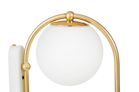 LAMPA ŚCIENNA KINKIET NOWOCZESNY ZŁOTY PANARI W2