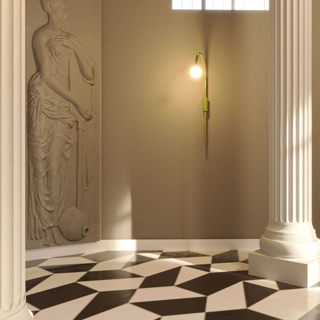 MAXLIGHT W0343 KINKIET ENIGMA ZIELONY