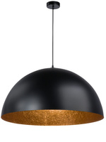 SFERA 90 czarny/miedź lampa wisząca