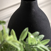 Zia Vase Black 305mm Set of 2