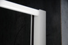 AMICO drzwi prysznicowe zawiasowe 1040-1220x1850mm, szkło czyste