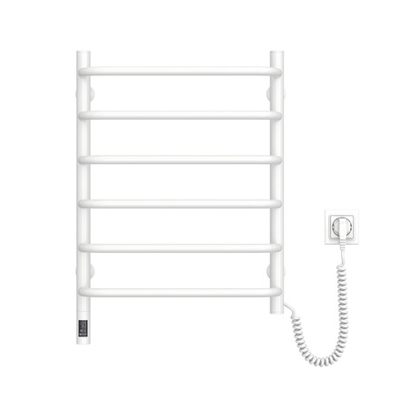 Grzejnik łazienkowy elektryczny Navin Symphonia 480х600 prawy sensor z timerem