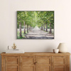 Avenue of Trees Framed Canvas 800x30x600mm