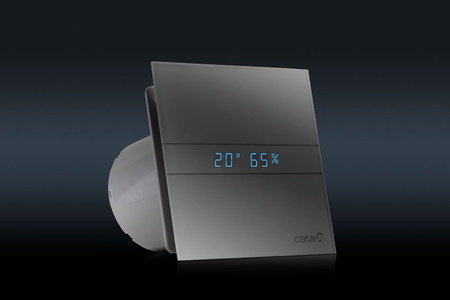 E-100 GTH wentylator łazienkowy osiowy z automatem, 4W/8W, wylot 100mm, biały