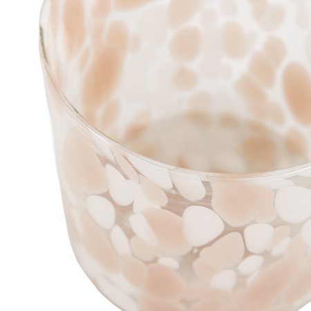 Confetti Candle Holder Taupe Large