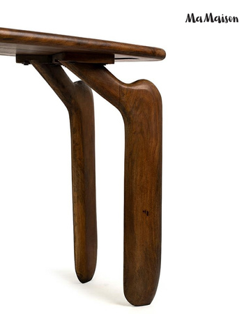 MaMaison konsola ORIZON 120 brązowa /     drewno