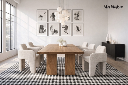 MaMaison krzesło LAUREN beżowe