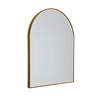 MAXLIGHT W0386 MIRROR PÓŁOKRĄG 90x70cm ZŁOTE LUSTRO PODŚWIETLANE
