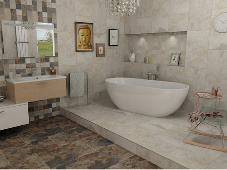 REDUTA wanna wolnostojąca 171x81x46cm, kompozyt, biały