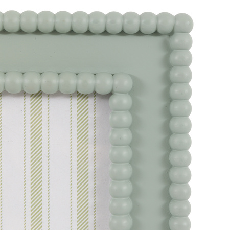 Cove Beaded Photo Frame 7x5in Sage