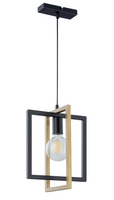 EDEN 1 lampa wisząca czarny/złoty