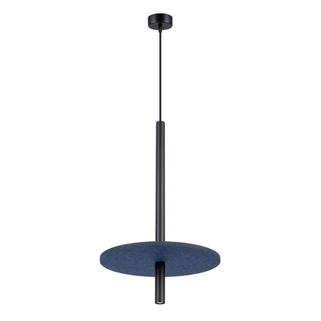 Lampa wisząca FELTRO 1 czarna/granatowa