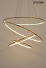 MOOSEE lampa wisząca RING SLIM M złota