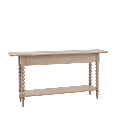 Konsola Artisan – szuflady: 2, naturalna, 165 × 40 × 80 cm